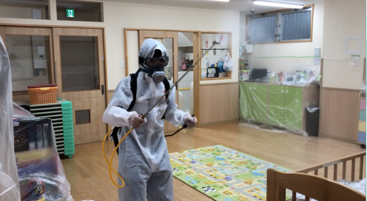   ひいらぎ保育園様　Dr.ハドラス施工