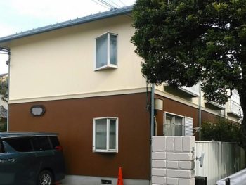 武蔵野市F様所有アパートS　屋根外壁塗り替え工事