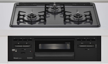 Rinnai　ビルトインコンロ　メタルトップ