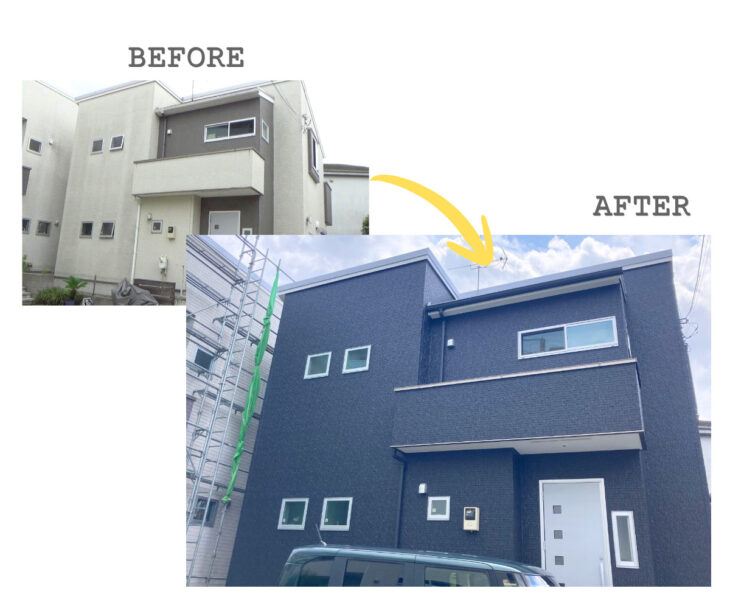   朝霞市K様邸　外壁・屋根塗装工事
